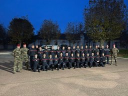 Avec le 1er régiment de Spahis à Valence